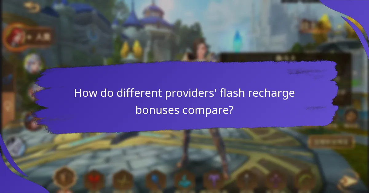 How can I redeem flash recharge bonuses?