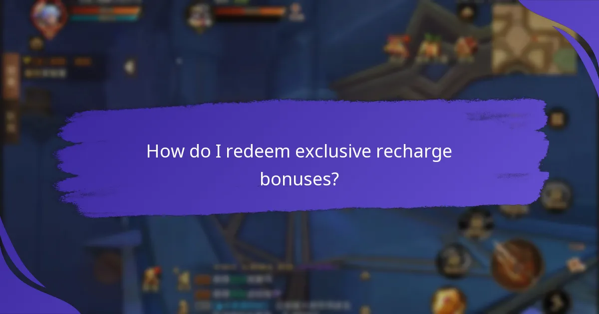 Which recharge bonuses provide the best value?