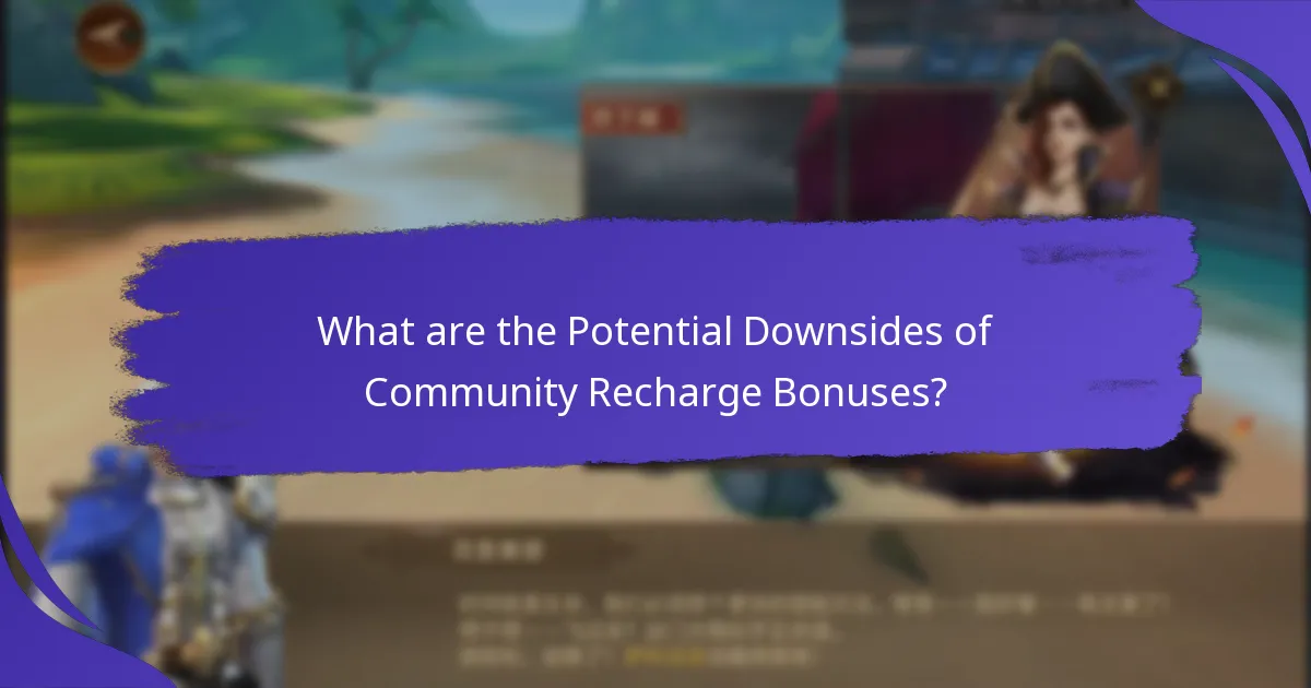 Which Community Recharge Bonus Programs are Most Effective?